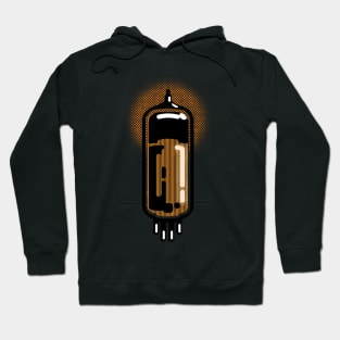 Amplifier Tube in Comic book style Hoodie